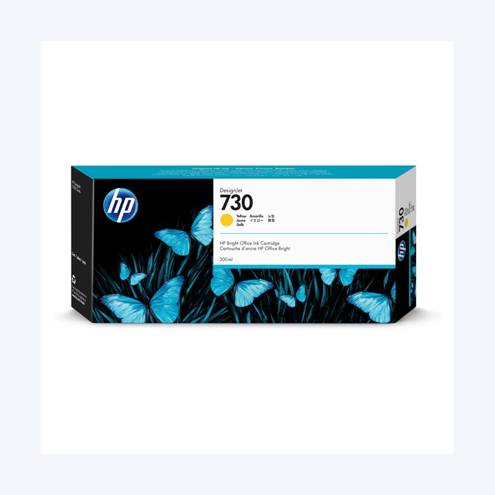 Hp Cartuccia ink originale 730 Giallo P2V70A 300ml | Ecotempo