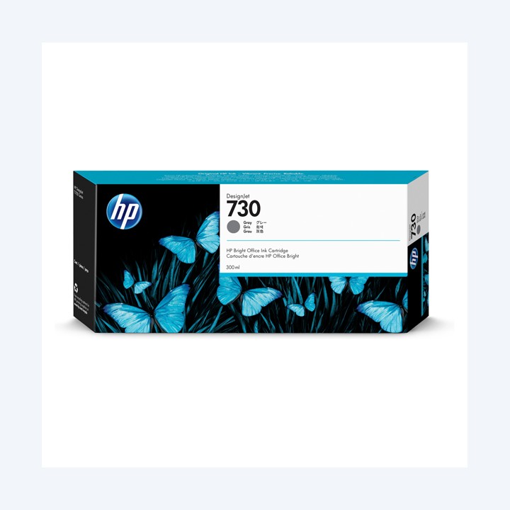 Hp Cartuccia ink originale 730 Grigio P2V72A 300ml | Ecotempo