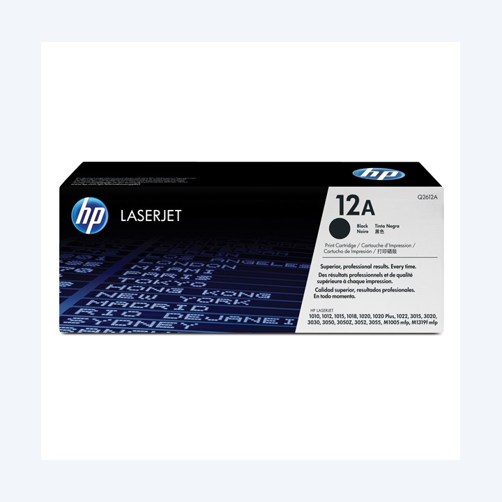 Hp Toner originale 12A Nero Q2612A 2.000 pag | Ecotempo