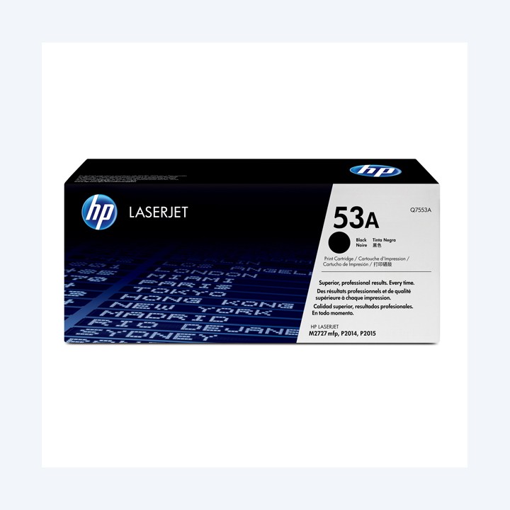 Hp Toner originale 53A Nero Q7553A 3.000 pag | Ecotempo
