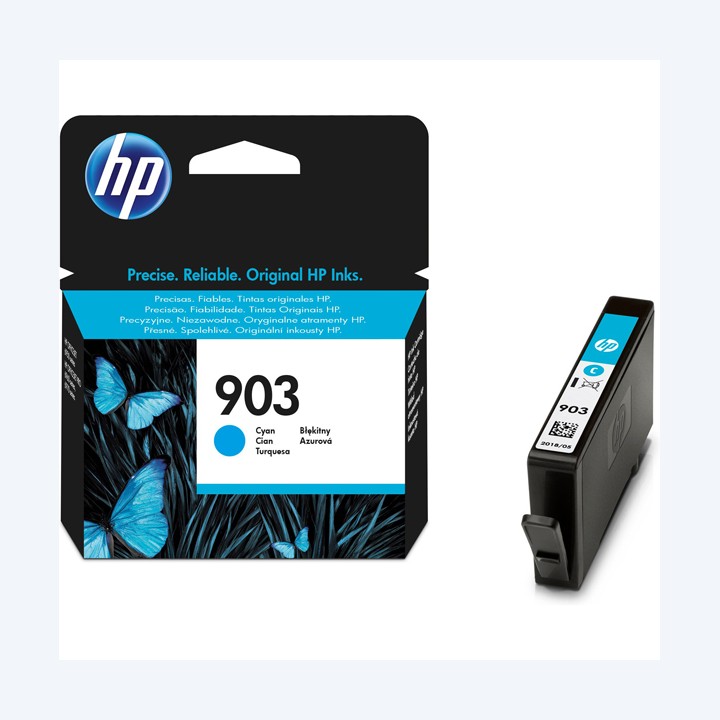 Hp Cartuccia ink originale 903A Ciano T6L87AE 315 pag | Ecotempo