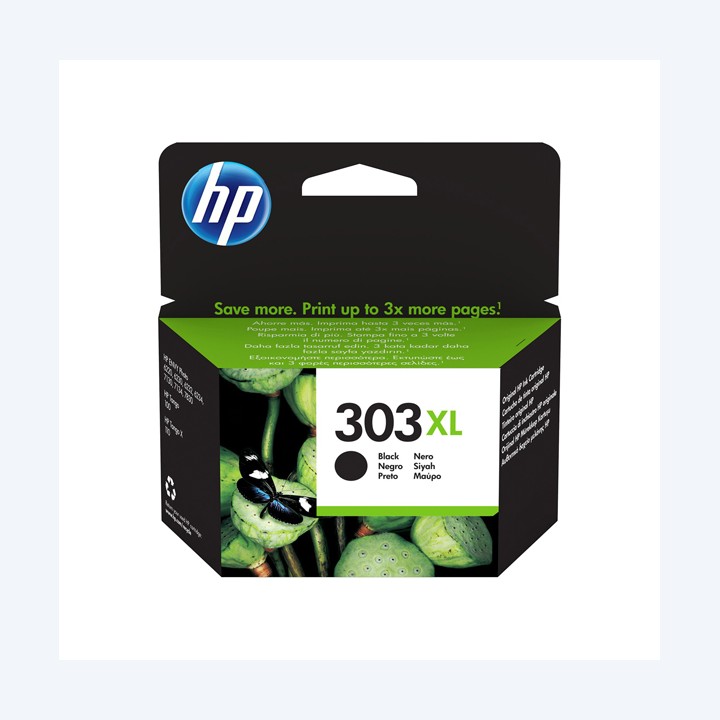 Hp Cartuccia ink originale 303XL Nero T6N04AE 600 pag | Ecotempo