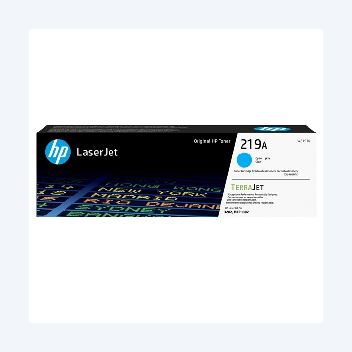 Hp Toner originale 219A Ciano W2191A 1.200 pag | Ecotempo