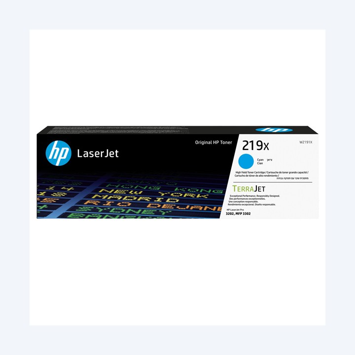 Hp Toner originale 219X Ciano W2191X 2.500 pag | Ecotempo