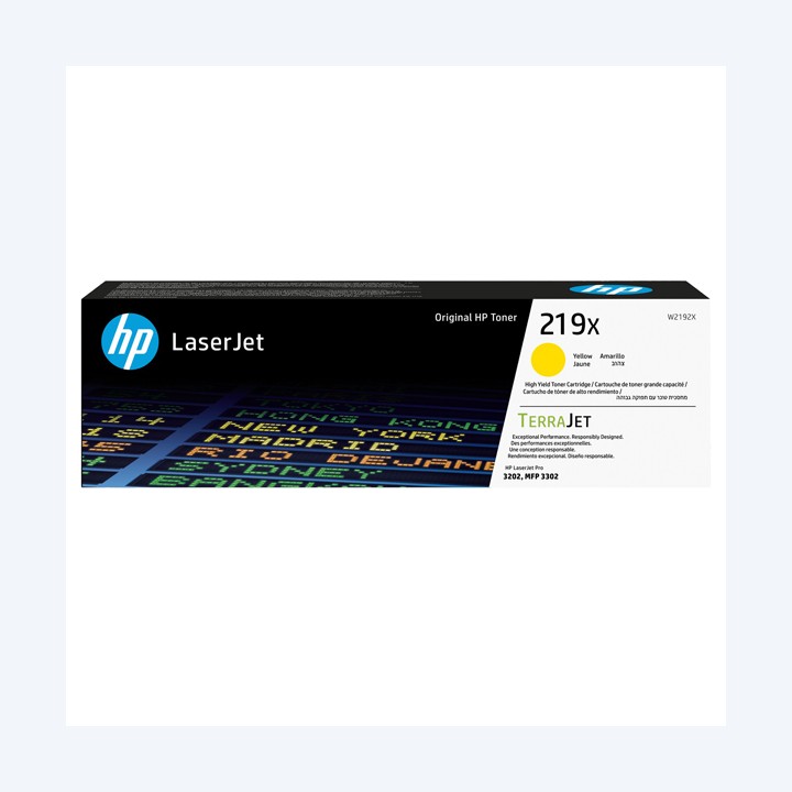 Hp Toner originale 219X Giallo W2192X 2.500 pag | Ecotempo