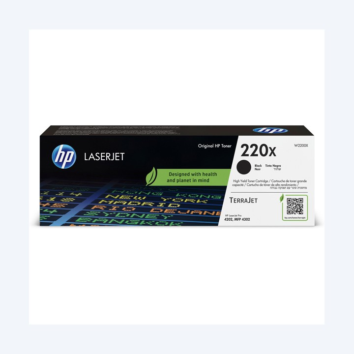 Hp Toner originale LaserJet HP 220X — HPW2200X | Ecotempo