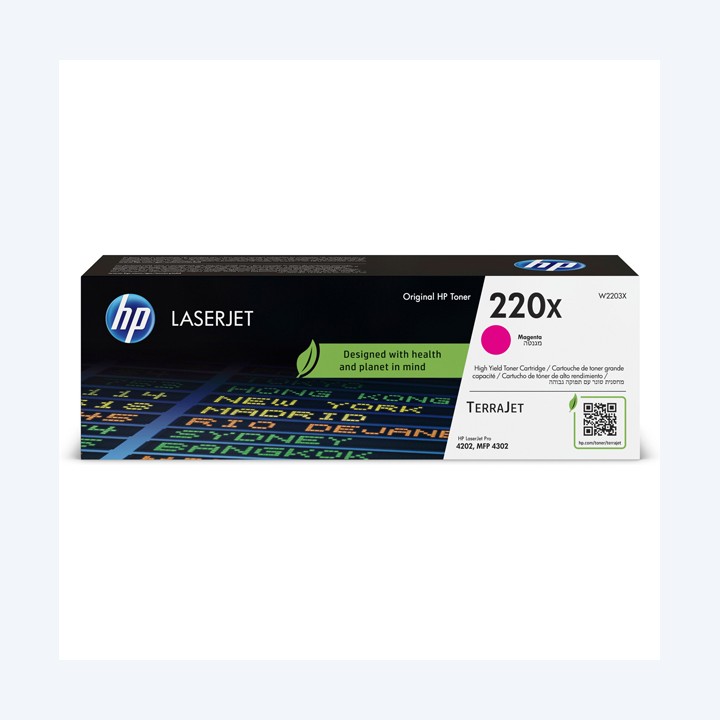 Hp Toner originale LaserJet HP 220X — HPW2203X | Ecotempo