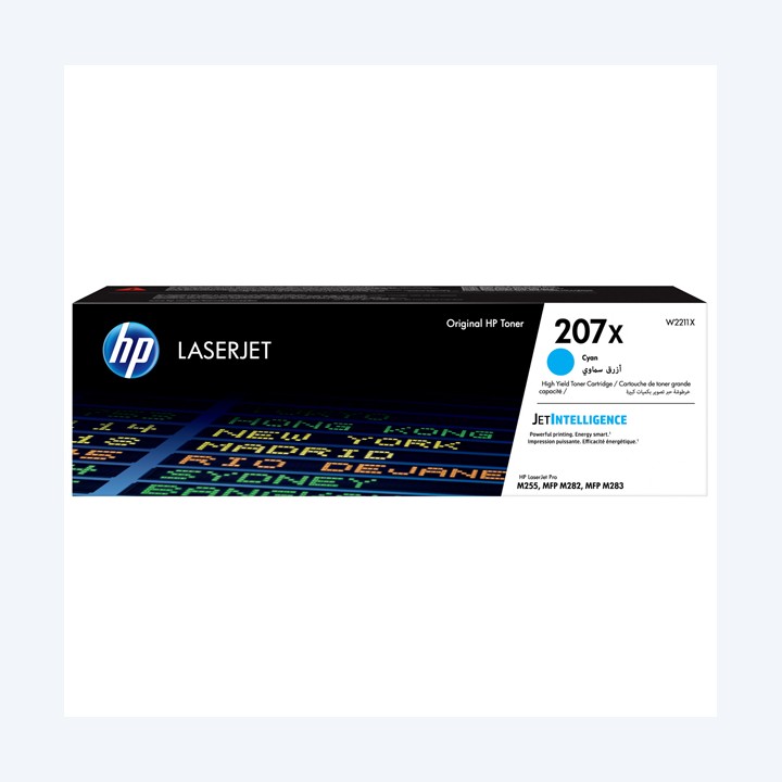 Hp Toner originale- Ciano 207X W2211X 2.450 pag | Ecotempo