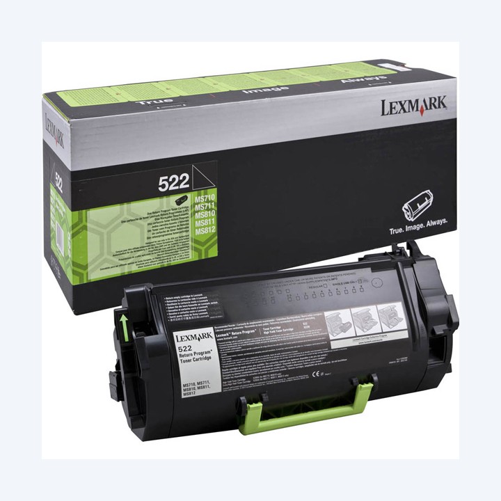 Lexmark Toner Nero 52D2000 return program 6.000 pag | Ecotempo