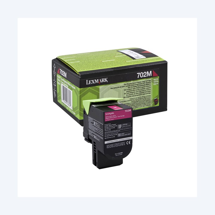 Lexmark Toner Magenta 70C20M0 return program 1.000 pag | Ecotempo
