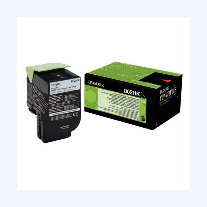 Lexmark Toner Nero 80C2HK0 return program 4.000 pag | Ecotempo