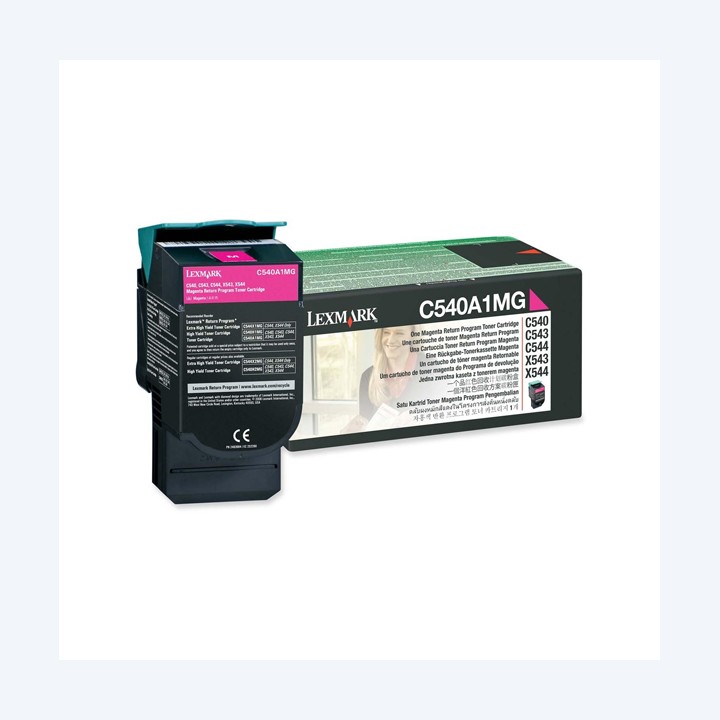 Lexmark Toner Magenta C540A1MG return program 1.000 pag | Ecotempo