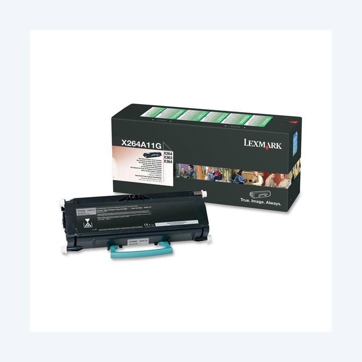 Lexmark Toner Nero X264A11G return program 3.500 pag | Ecotempo