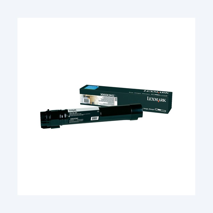 Lexmark Toner Nero X950X2KG 38.000 pag | Ecotempo