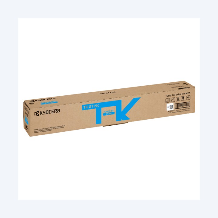 Kyocera Toner Ciano TK-8115C 1T02P3CNL0 6.000 pag | Ecotempo