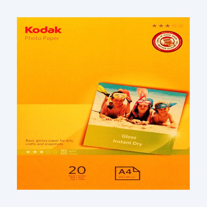 Kodak Carta Fotografica Photo Gloss A4 — KOD5740512 | Ecotempo