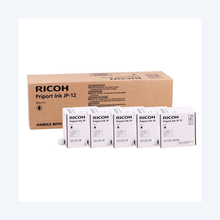 Ricoh Cartuccia Nero 817104 Scatola 5 pezzi | Ecotempo