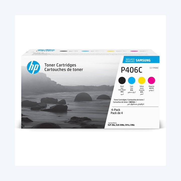Samsung/HP Multipack 4 Toner originale — SAMSU375A | Ecotempo