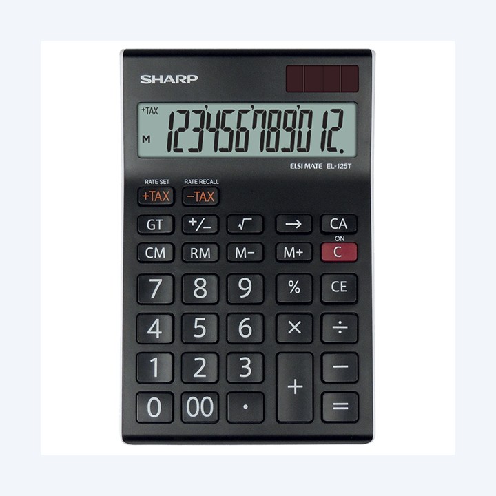 Sharp Calcolatrice da Tavolo EL-125T 12 cifre EL-125T | Ecotempo
