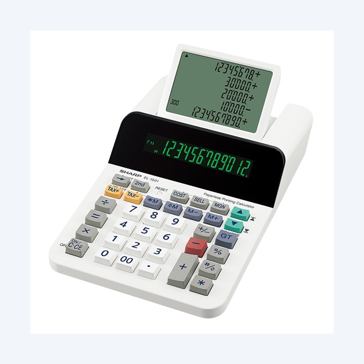 Calcolatrice scrivente EL 1501 12 cifre — SHAEL1501 | Ecotempo