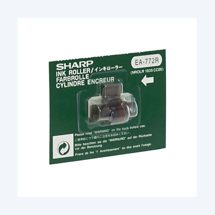 Sharp Tampone inchiostrato Nero/Rosso EA772R | Ecotempo