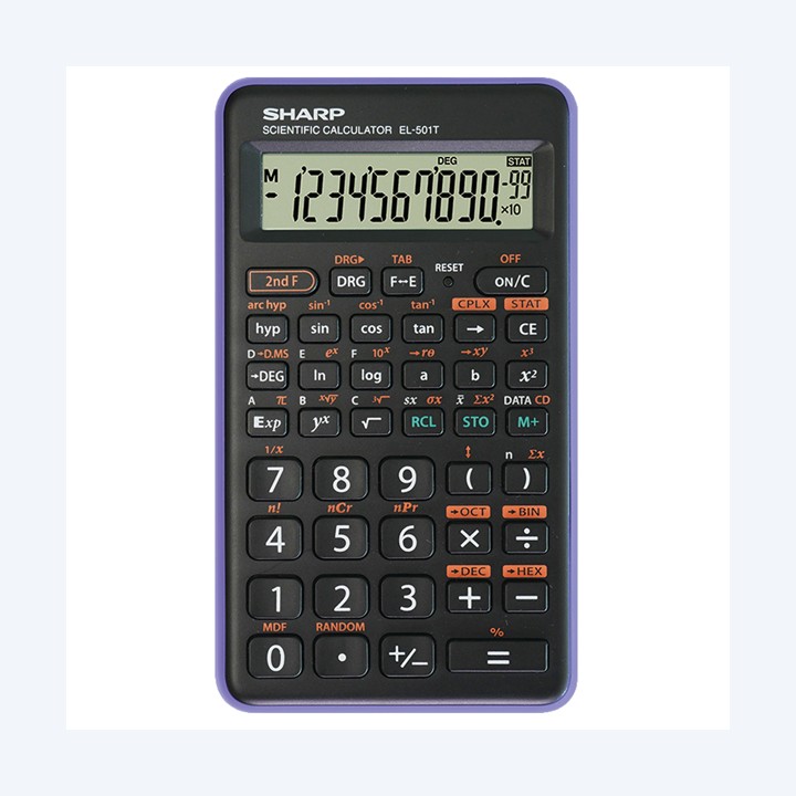 Sharp Calcolatrice scientifica Viola EL 501TBVL | Ecotempo