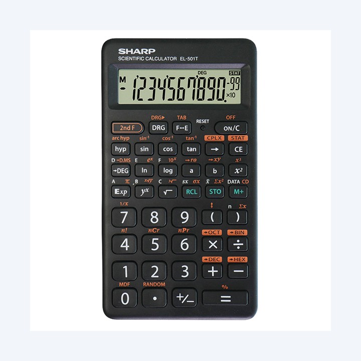 Sharp Calcolatrice scientifica Bianco EL501TBWH | Ecotempo
