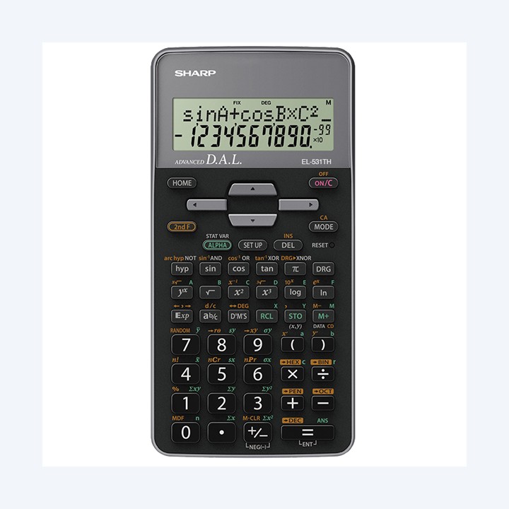 Sharp Calcolatrice scientifica Grigio EL531THBGY | Ecotempo
