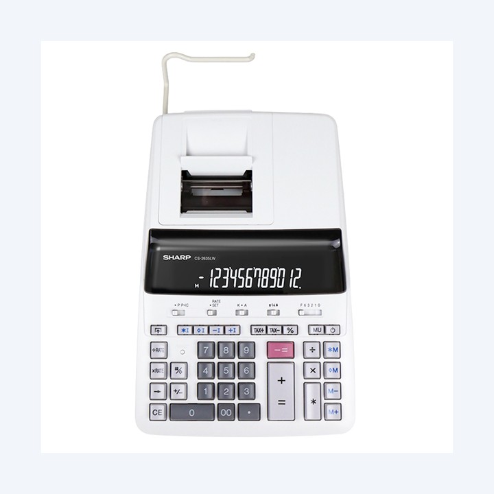 Sharp Calcolatrice scrivente CS 2635LW — SHAELCS2635LW | Ecotempo