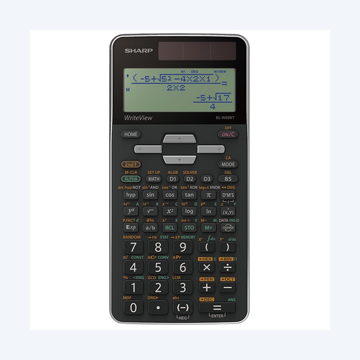 Sharp Calcolatrice Scientifica EL-W506T — SHAELW506TG | Ecotempo