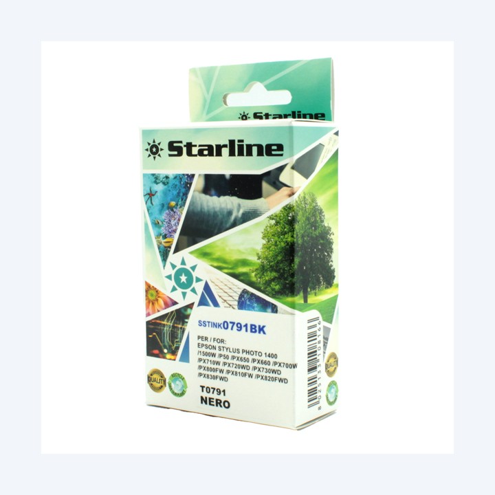 Starline Cartuccia ink per Epson Nero — SSTINK0791BK | Ecotempo
