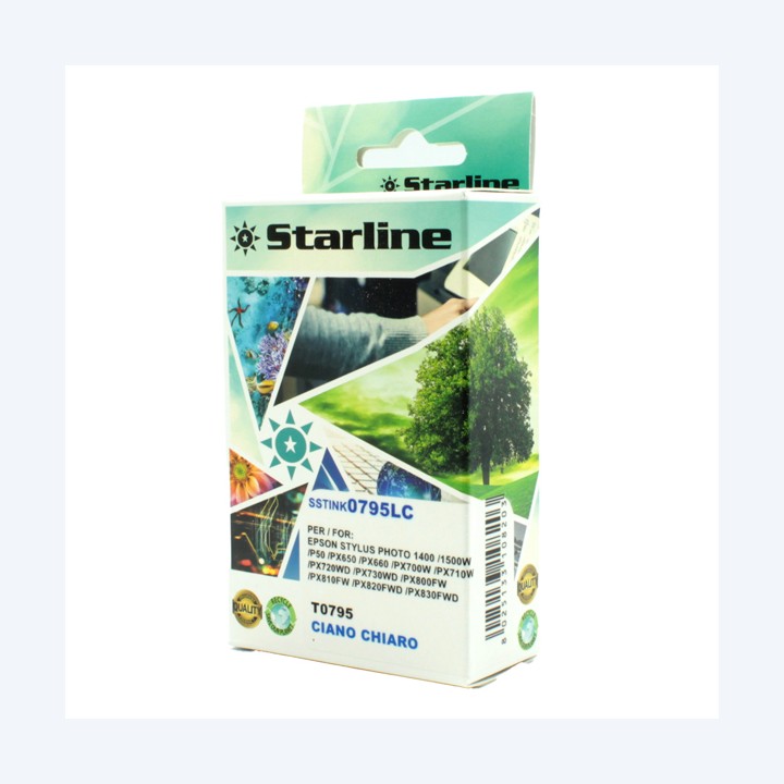 Starline Cartuccia ink per Epson Ciano — SSTINK0795LC | Ecotempo
