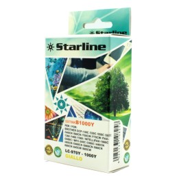 Starline Cartuccia ink per Brother Giallo LC1000Y 20ml | Ecotempo
