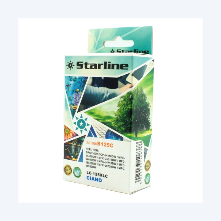 Starline Cartuccia ink per Brother — SSTINKB125C | Ecotempo