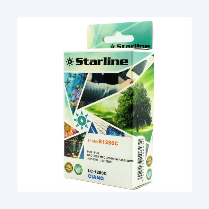 Starline Cartuccia ink per Brother — SSTINKB1280C | Ecotempo