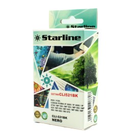 Starline Cartuccia ink per Canon Nero CLI521 BK 9ml | Ecotempo