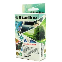 Starline Cartuccia ink per Canon Nero CLI526 BK 9ml | Ecotempo