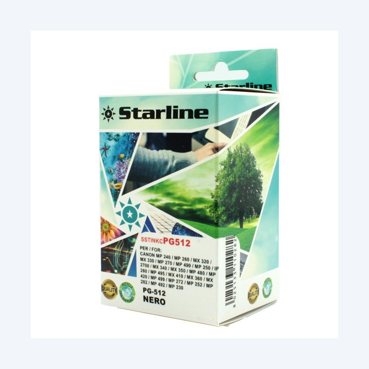 Starline Cartuccia ink Nero per print — SSTINKCPG512 | Ecotempo