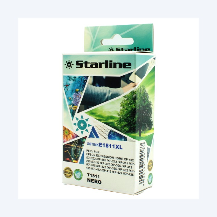 Starline Cartuccia ink per Epson Nero — SSTINKE1811XL | Ecotempo