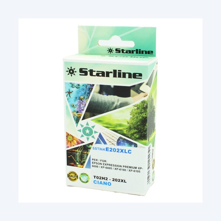 Starline Cartuccia Ink compatibile per — SSTINKE202XLC | Ecotempo