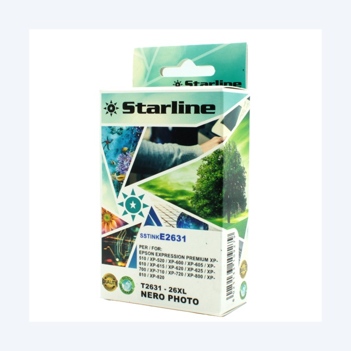 Starline Cartuccia ink per Epson Nero — SSTINKE2631 | Ecotempo