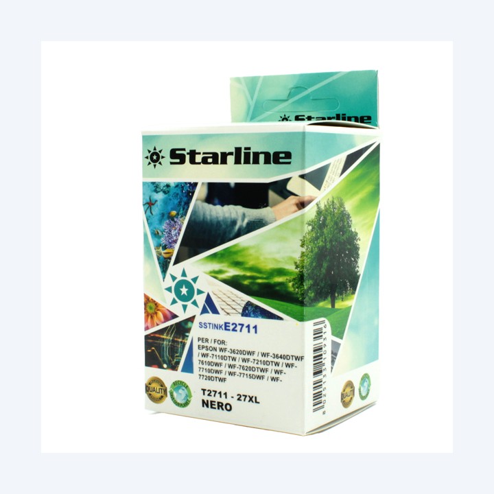 Starline Cartuccia ink per Epson Nero — SSTINKE2711 | Ecotempo