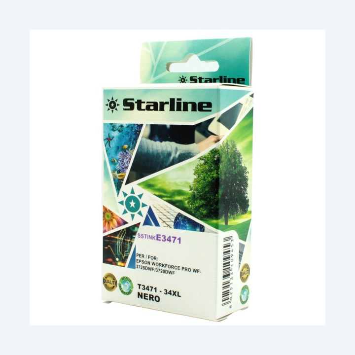 Starline Cartuccia ink per Epson Nero — SSTINKE3471 | Ecotempo
