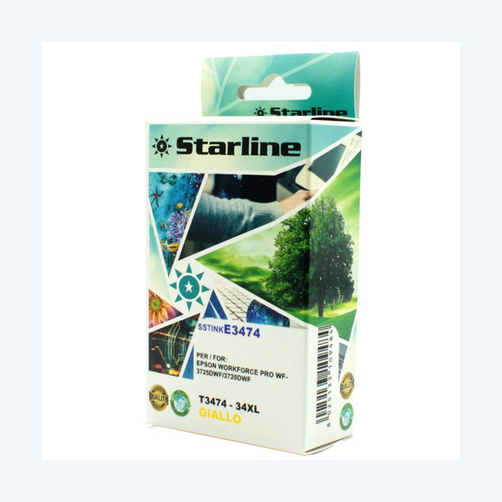 Starline Cartuccia ink per Epson Giallo — SSTINKE3474 | Ecotempo