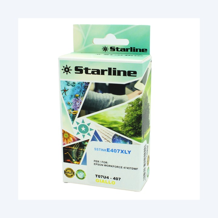 Starline Cartuccia Ink compatbile per — SSTINKE407XLY | Ecotempo