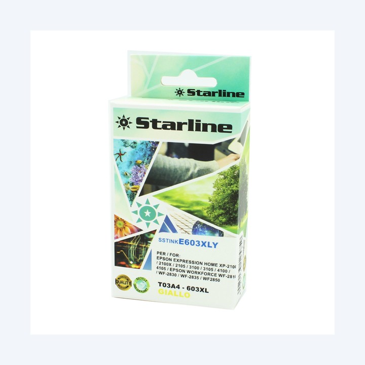 Starline Cartuccia 603XL Stella Marina Giallo 13ml | Ecotempo