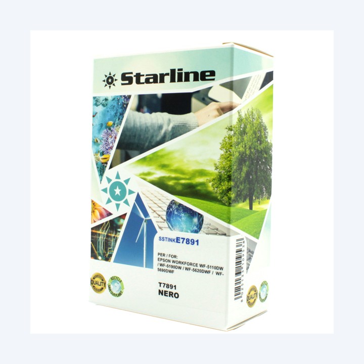 Starline Cartuccia ink per Epson Nero — SSTINKE7891 | Ecotempo
