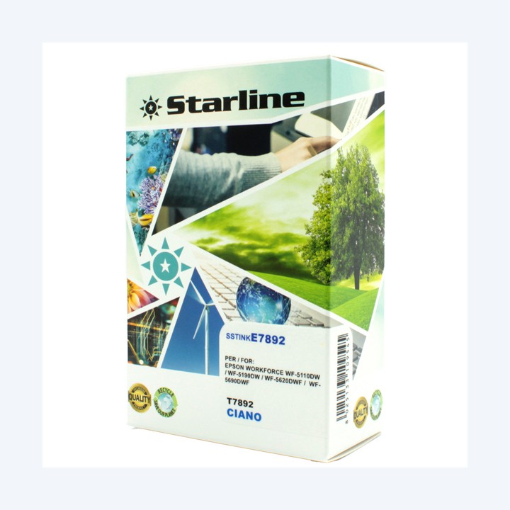 Starline Cartuccia ink per Epson Ciano — SSTINKE7892 | Ecotempo