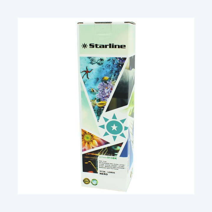 Starline Cartuccia ink Compatibile per HP 913 Nero | Ecotempo