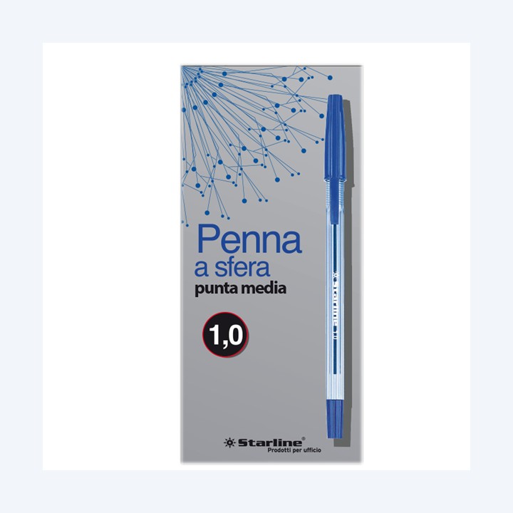 Penna a sfera con cappuccio punta media — STL1110 | Ecotempo